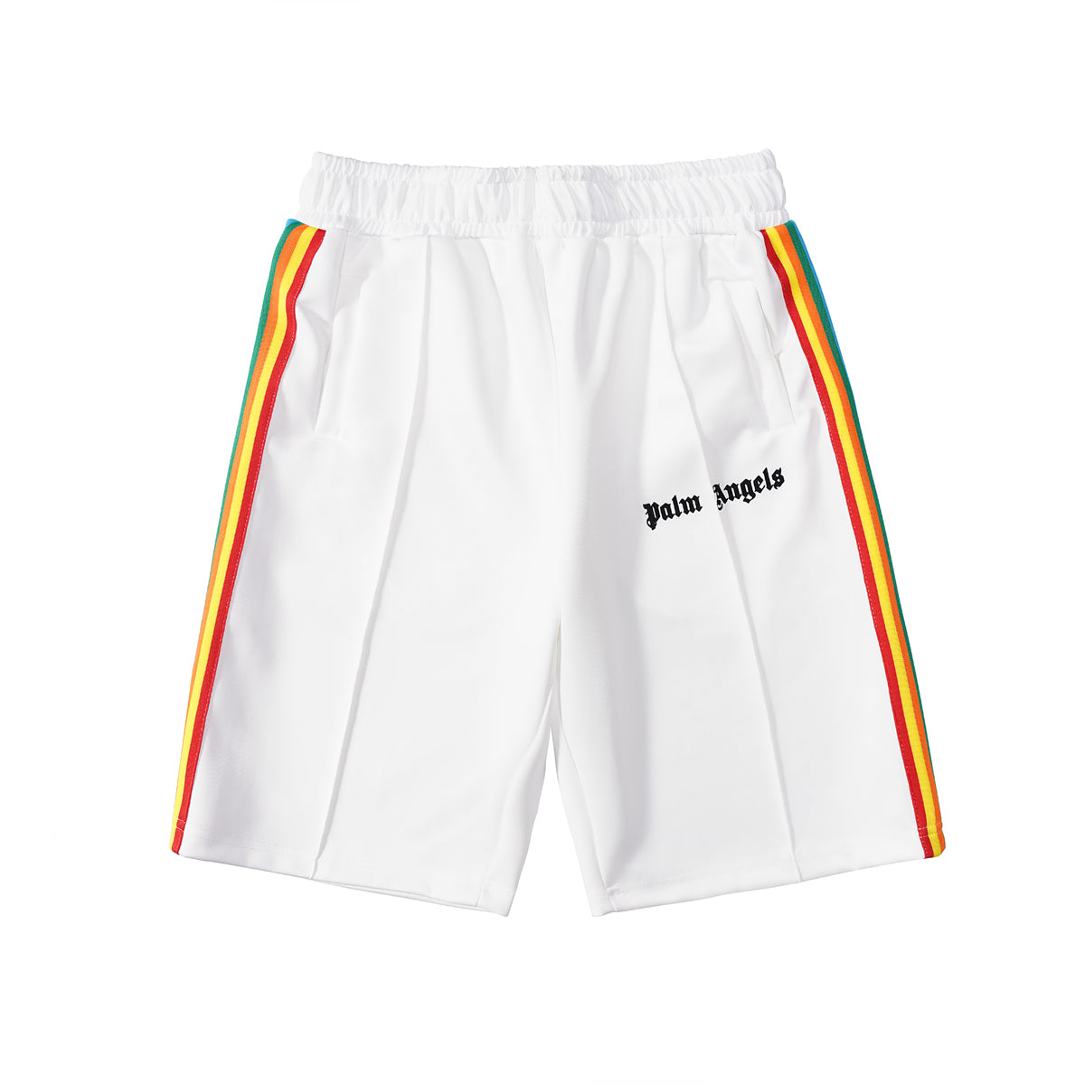 Palm White Shorts