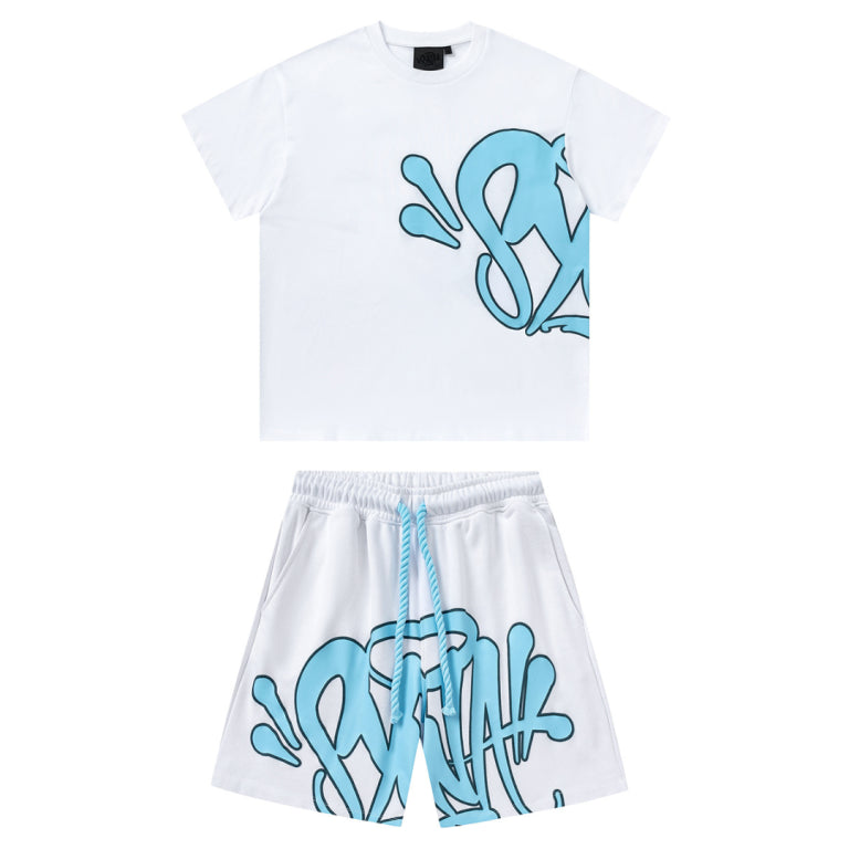 Syna White Short set