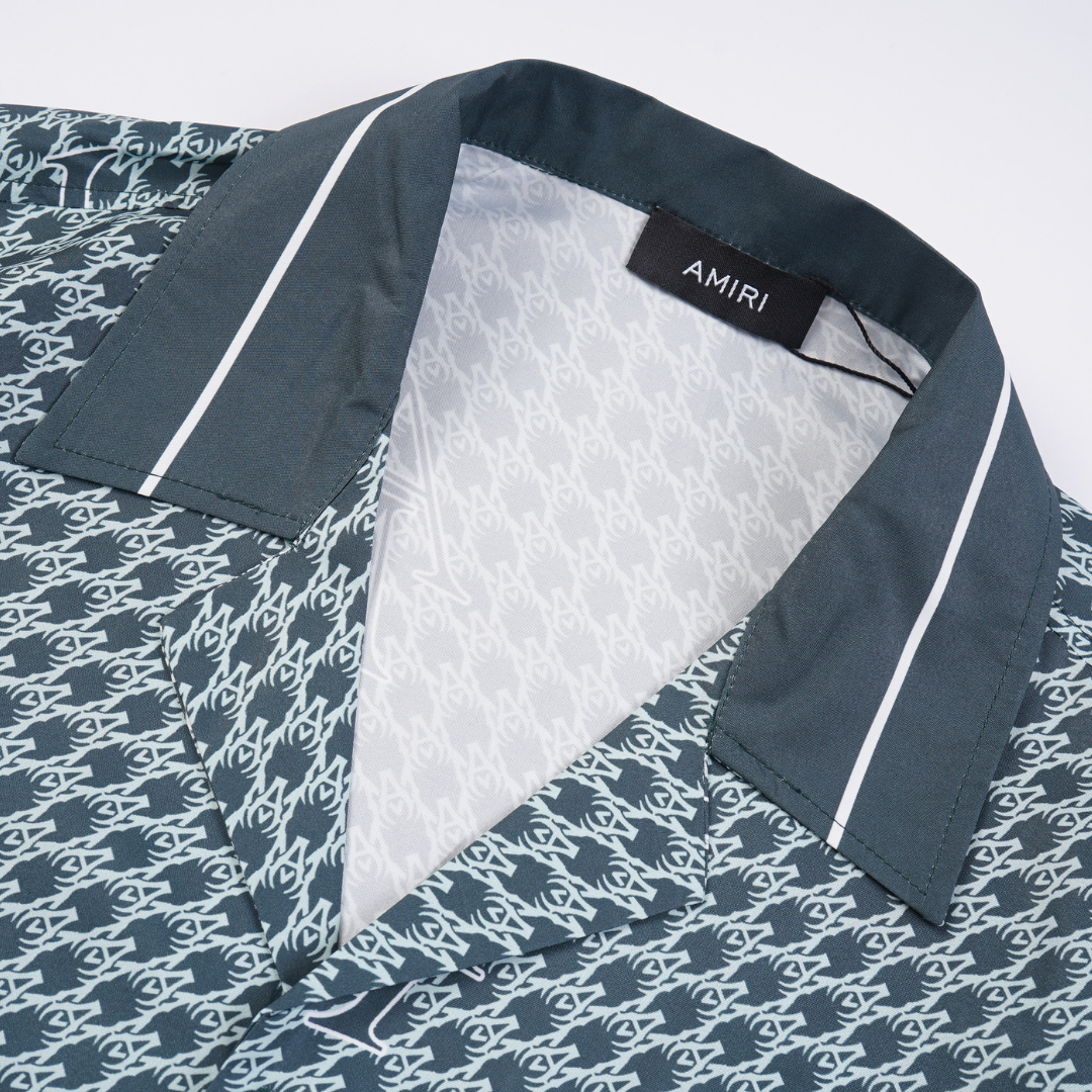 Amr Staggard Silk Short Set