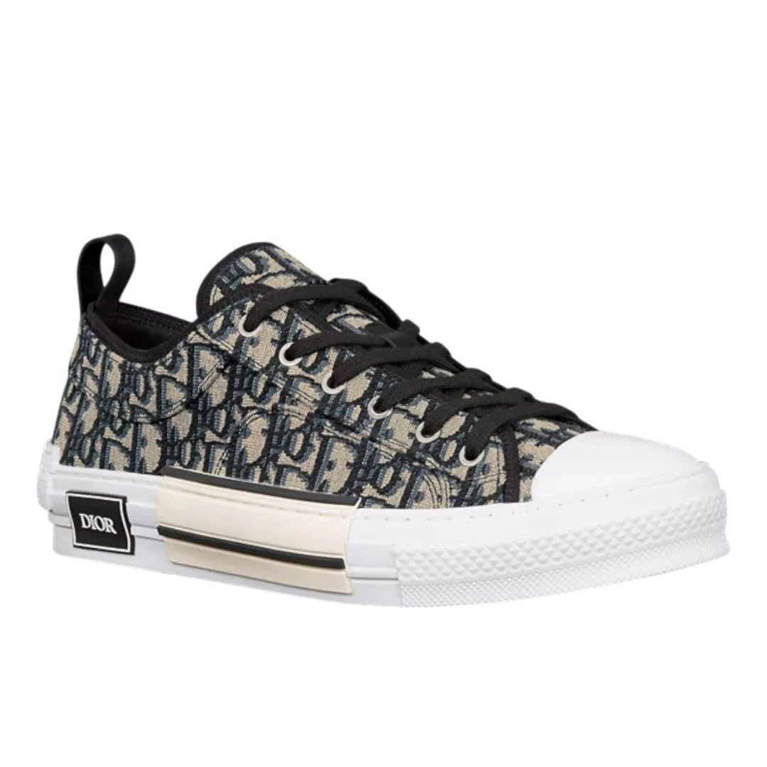 B23 Low Oblique Beige Black