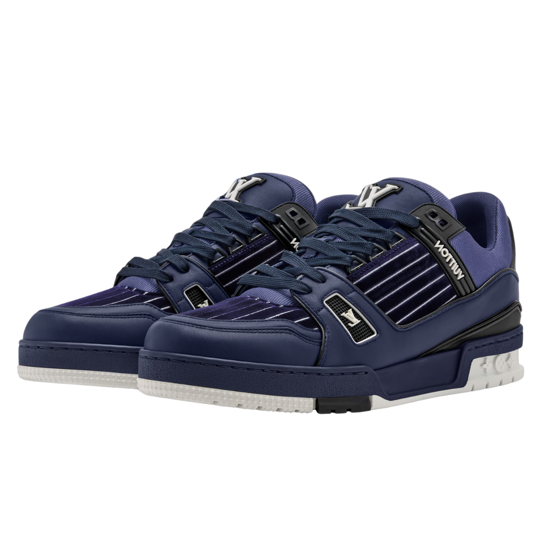 Monogram Royal Blue Trainer