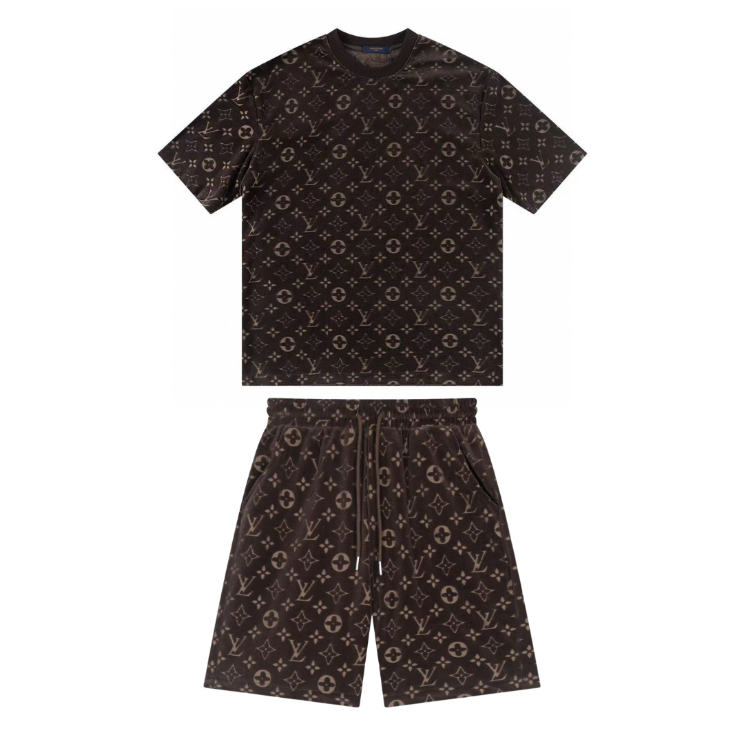 Monogram Short Set