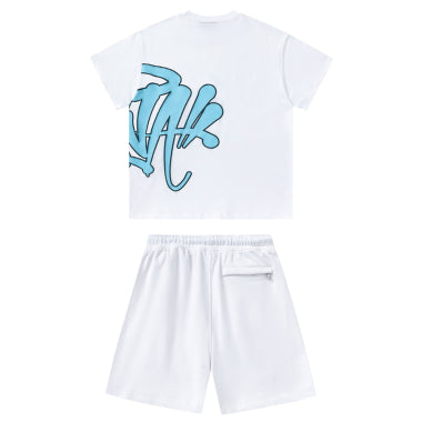 Syna White Short set