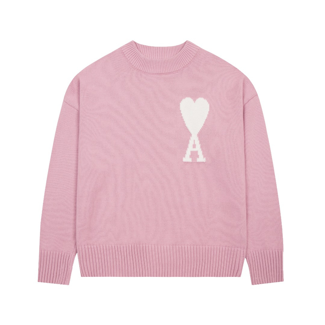 Ami Pink Sweater