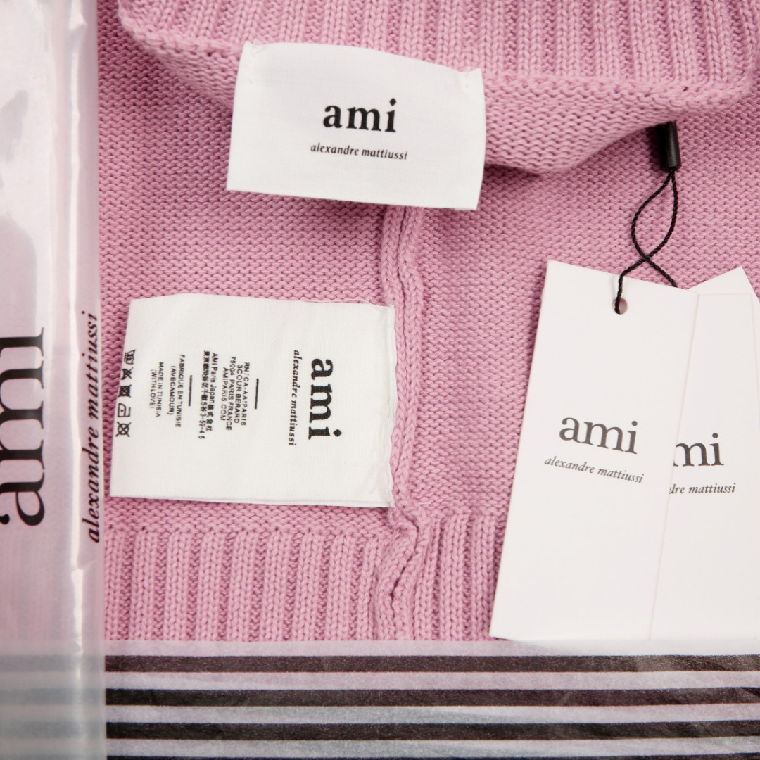 Ami Pink Sweater