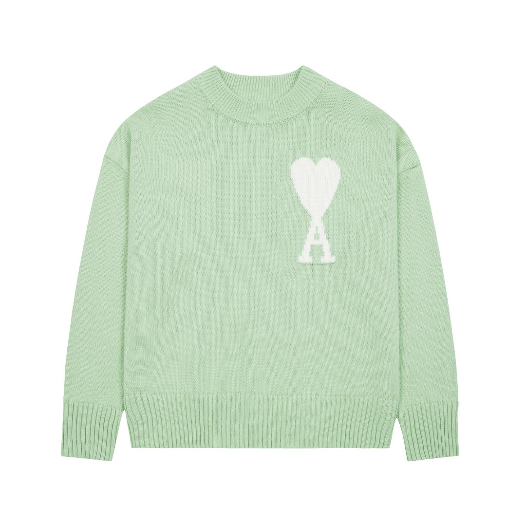 Ami Green Sweater