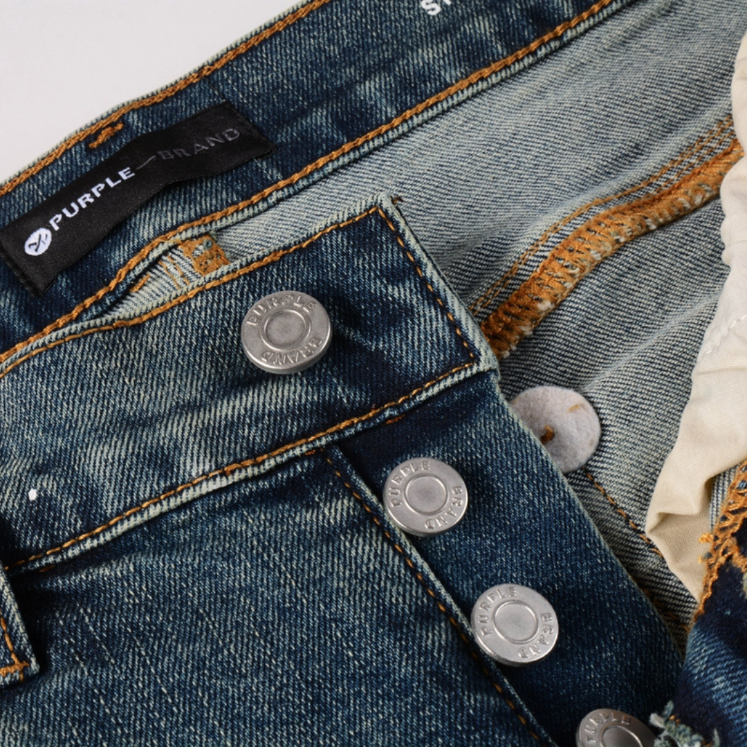 Purple Gradient Blue Jeans