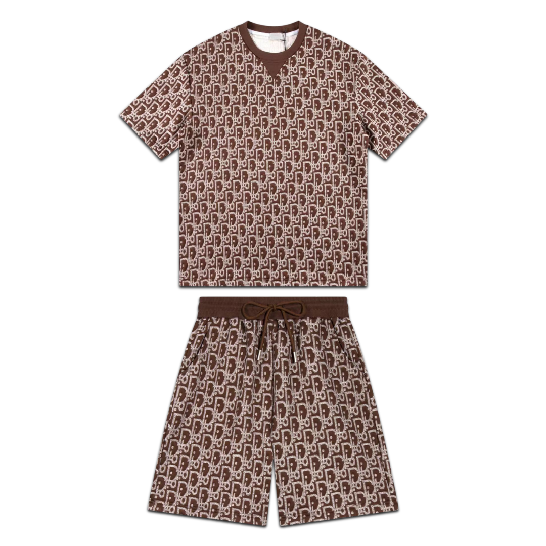 Monogram Short Set