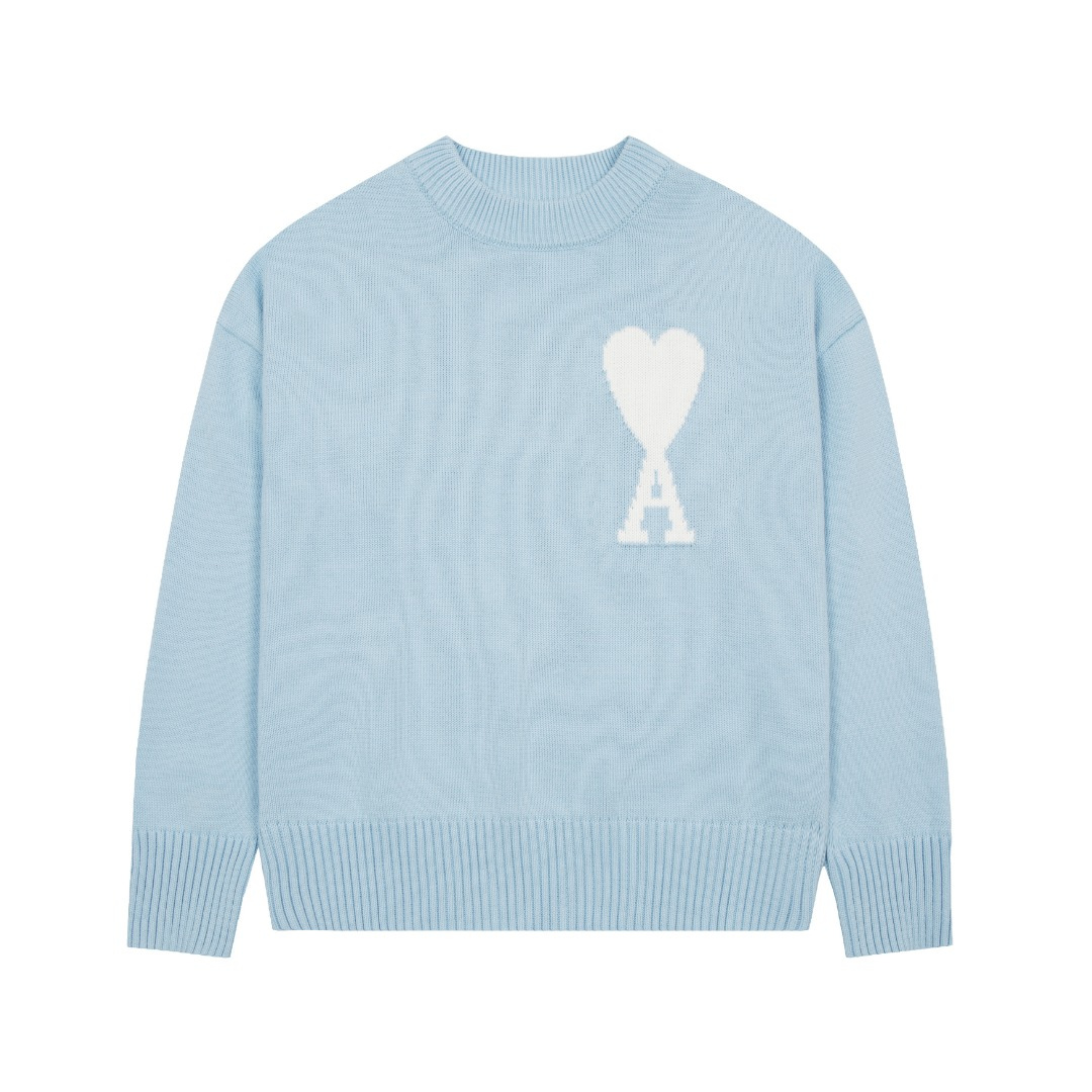 Ami Baby Blue Sweater