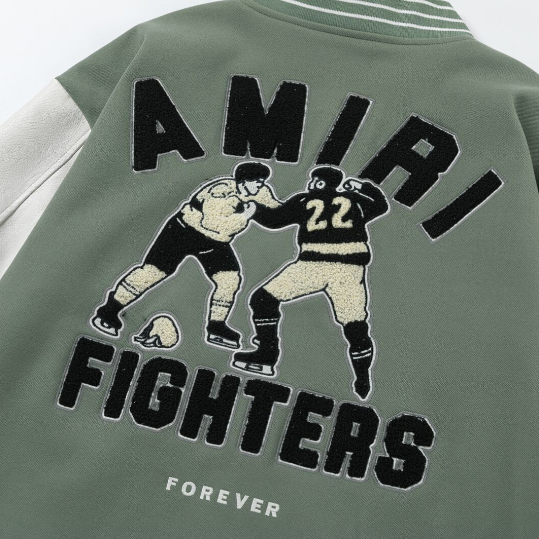 Amr Staggered Logo Jacket