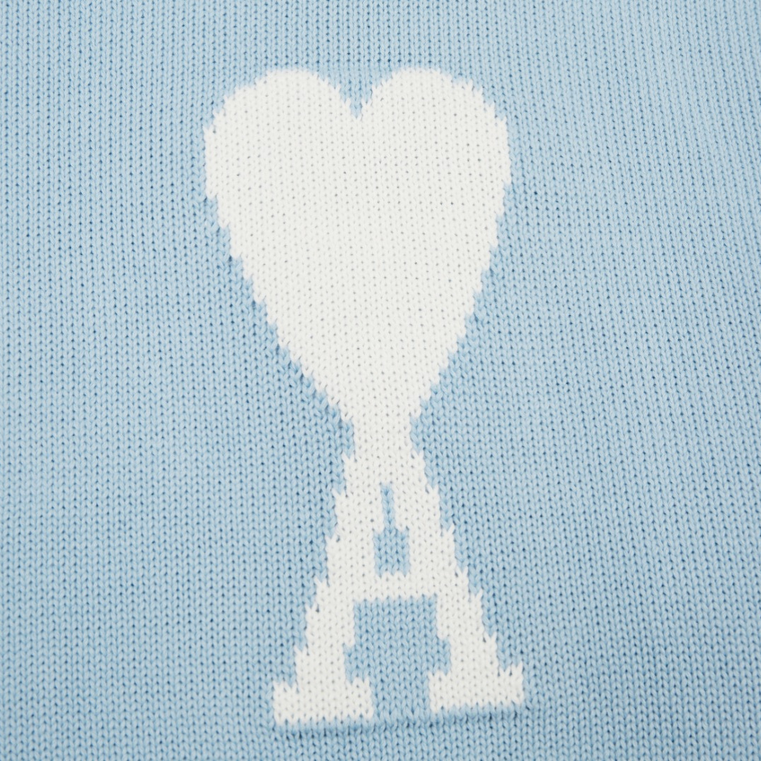 Ami Baby Blue Sweater