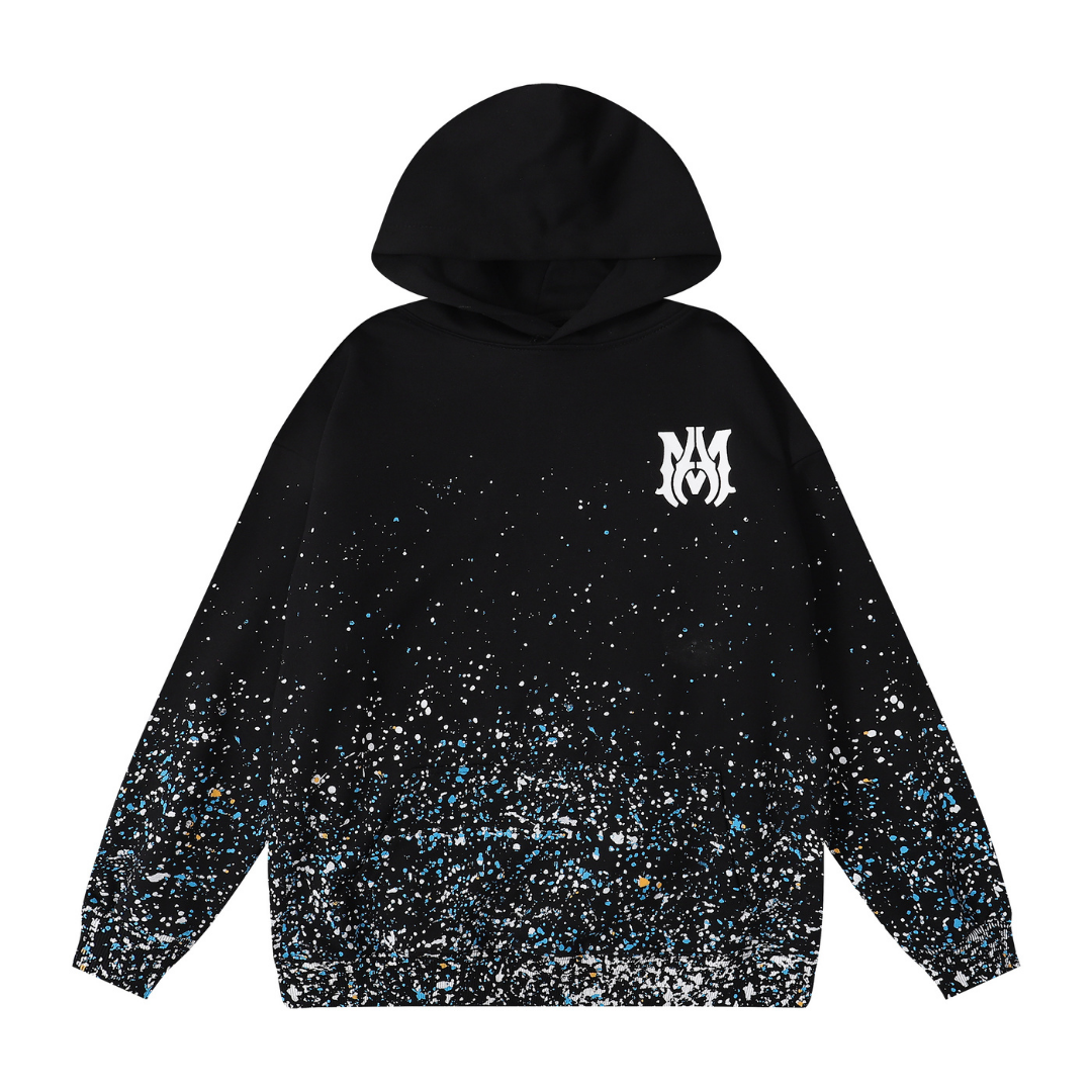 Amr Paint Splatter Hoodie
