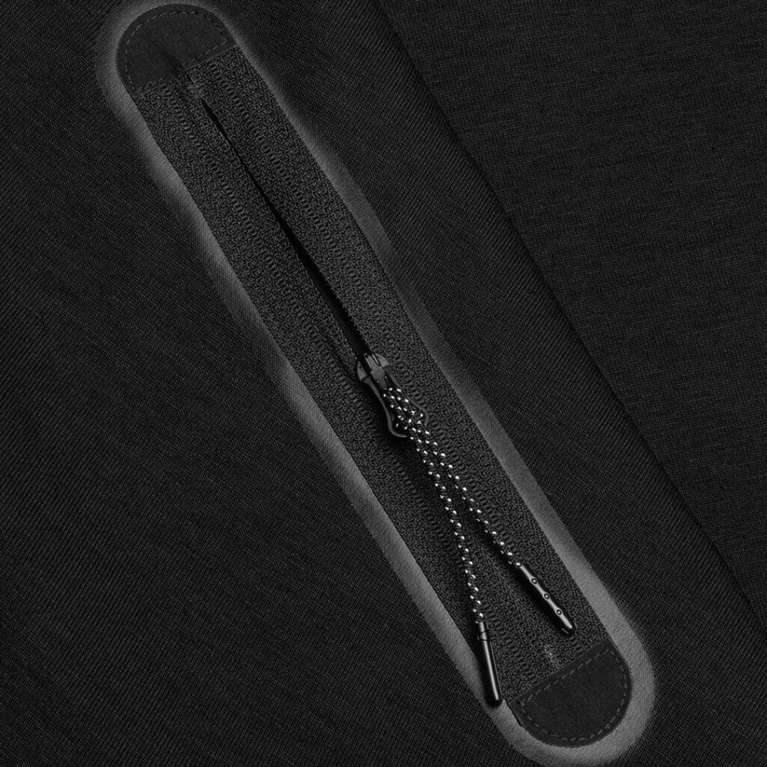 Tech Triple Black Tracksuit