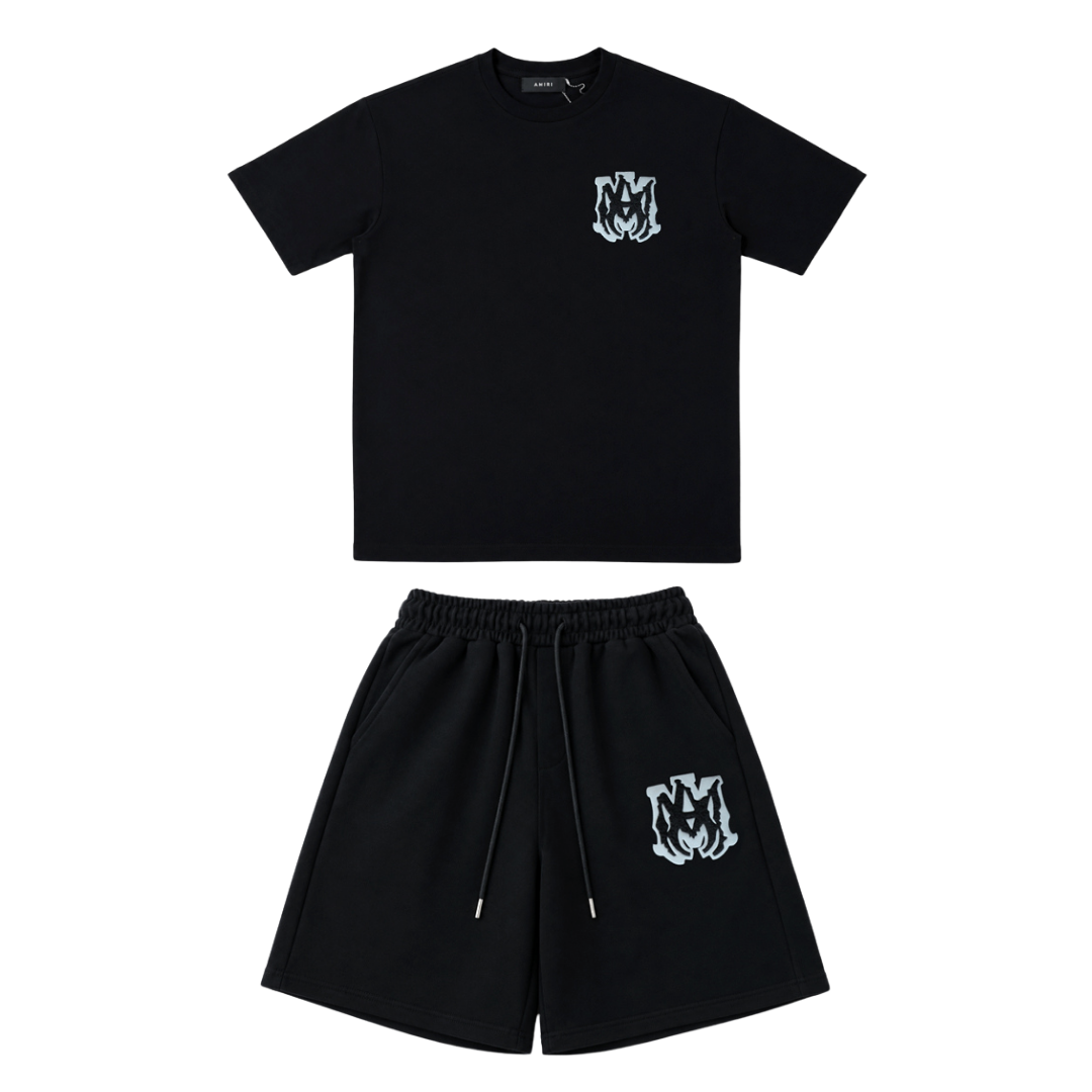 Amr Monogram Short Set