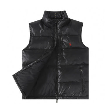 Polo Detachable Black Gilet