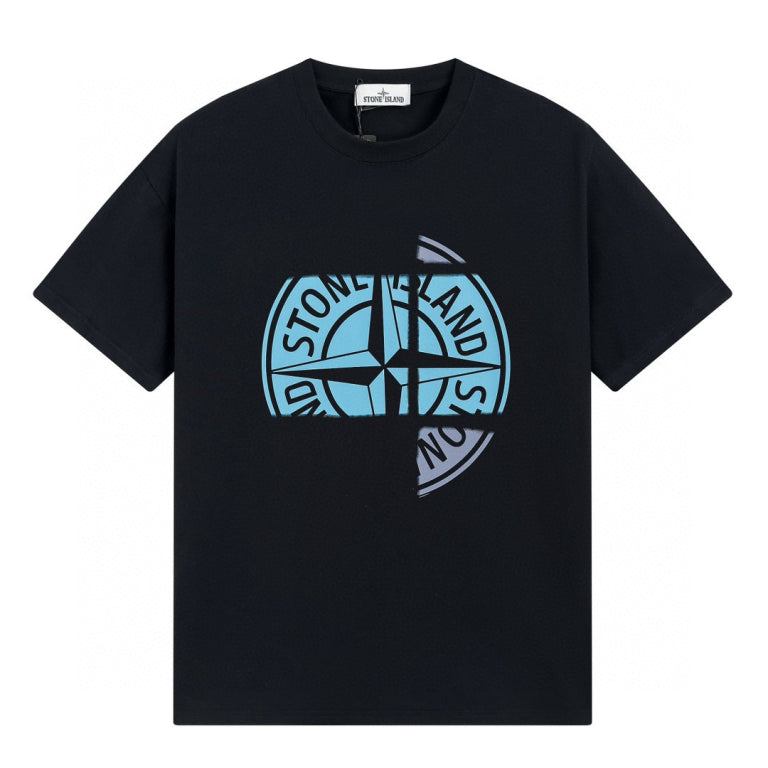 Stone Monochromatic Patch T-shirt
