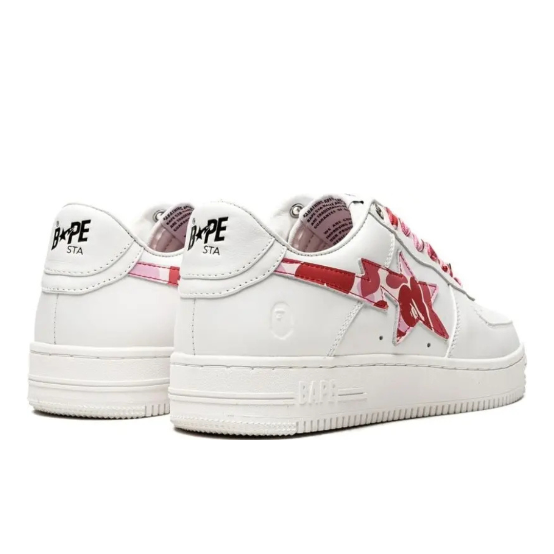 Bape Bapesta Camo Pink