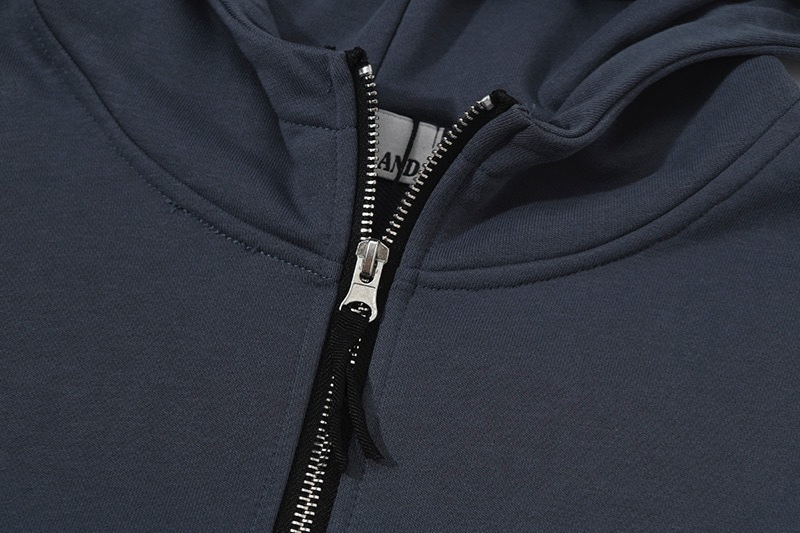 Stone Monogram 2.0 Zip Hoodie