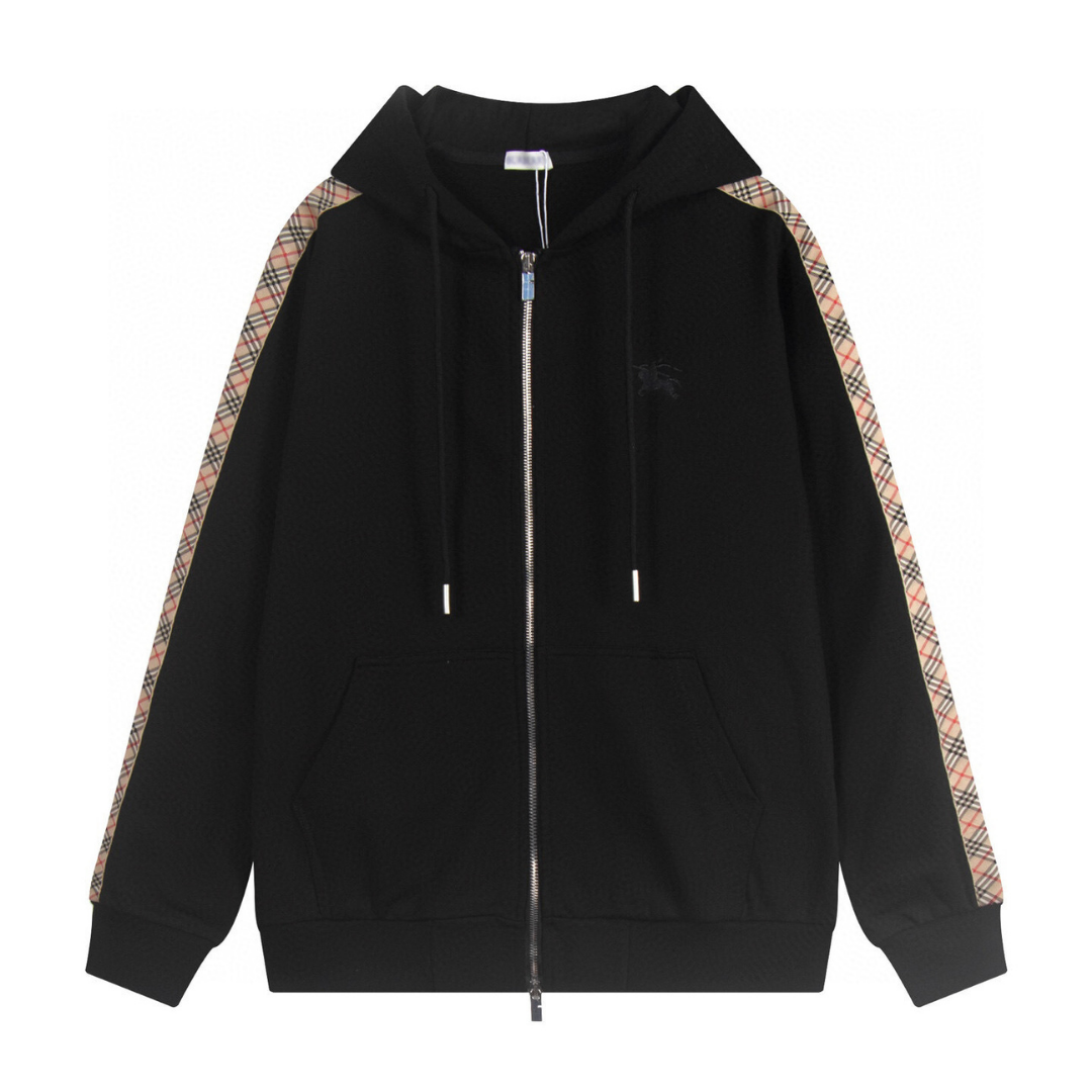 Bbr Monogram Zip Hoodie