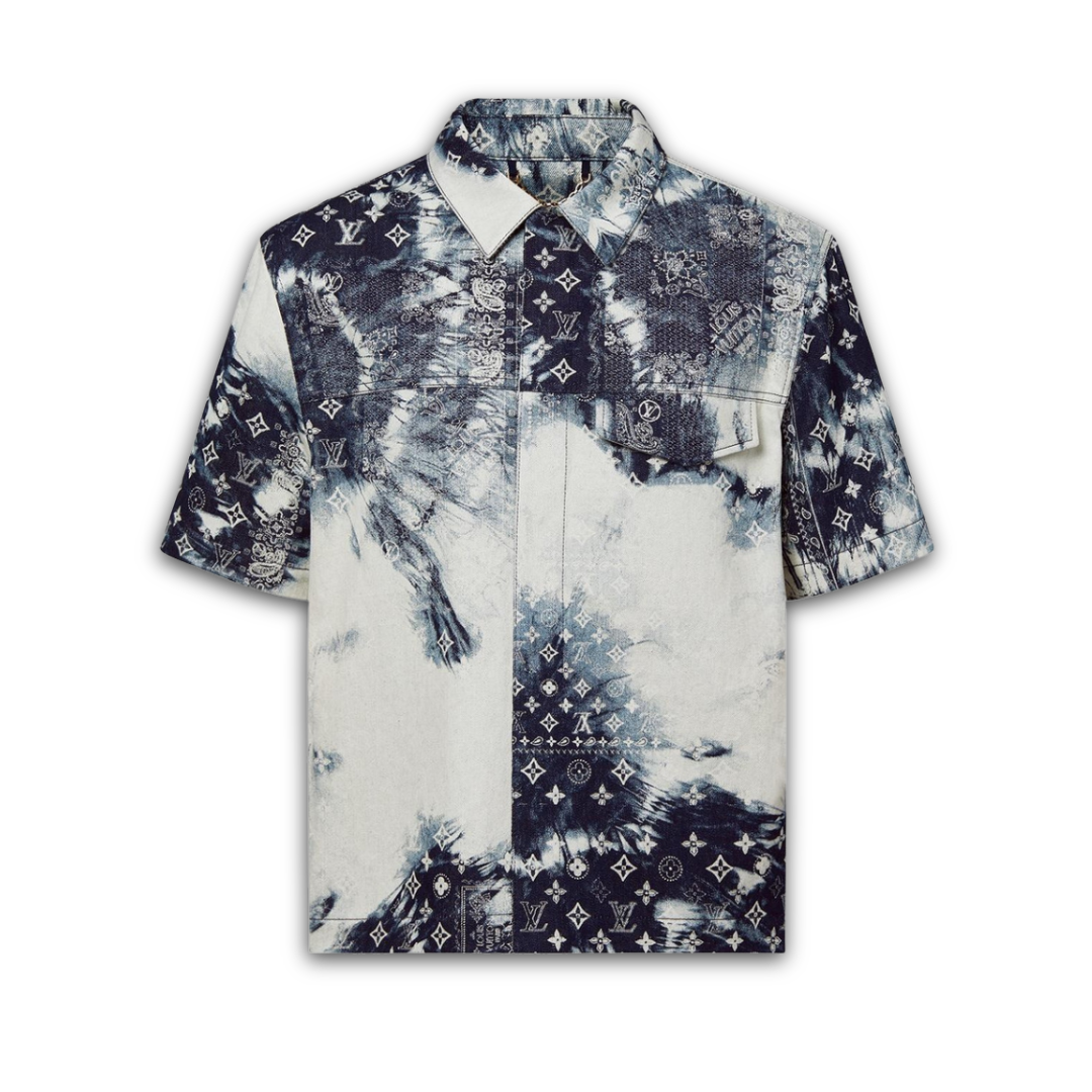 Monogram Bandana Denim Shirt