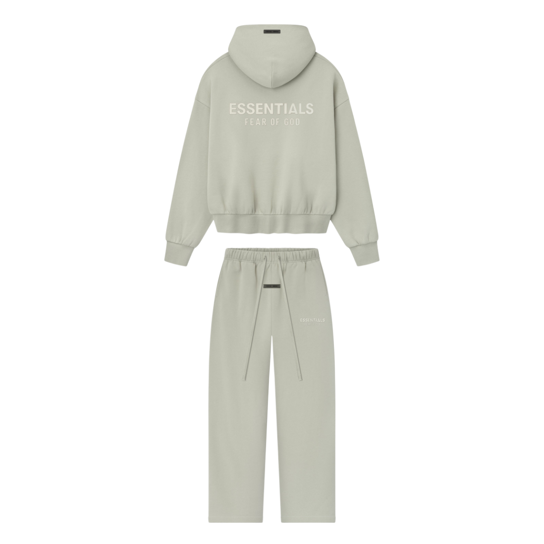 Essentials Light Green Tracksuit