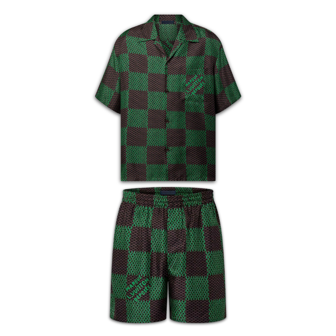 Monogram Damier Short Set