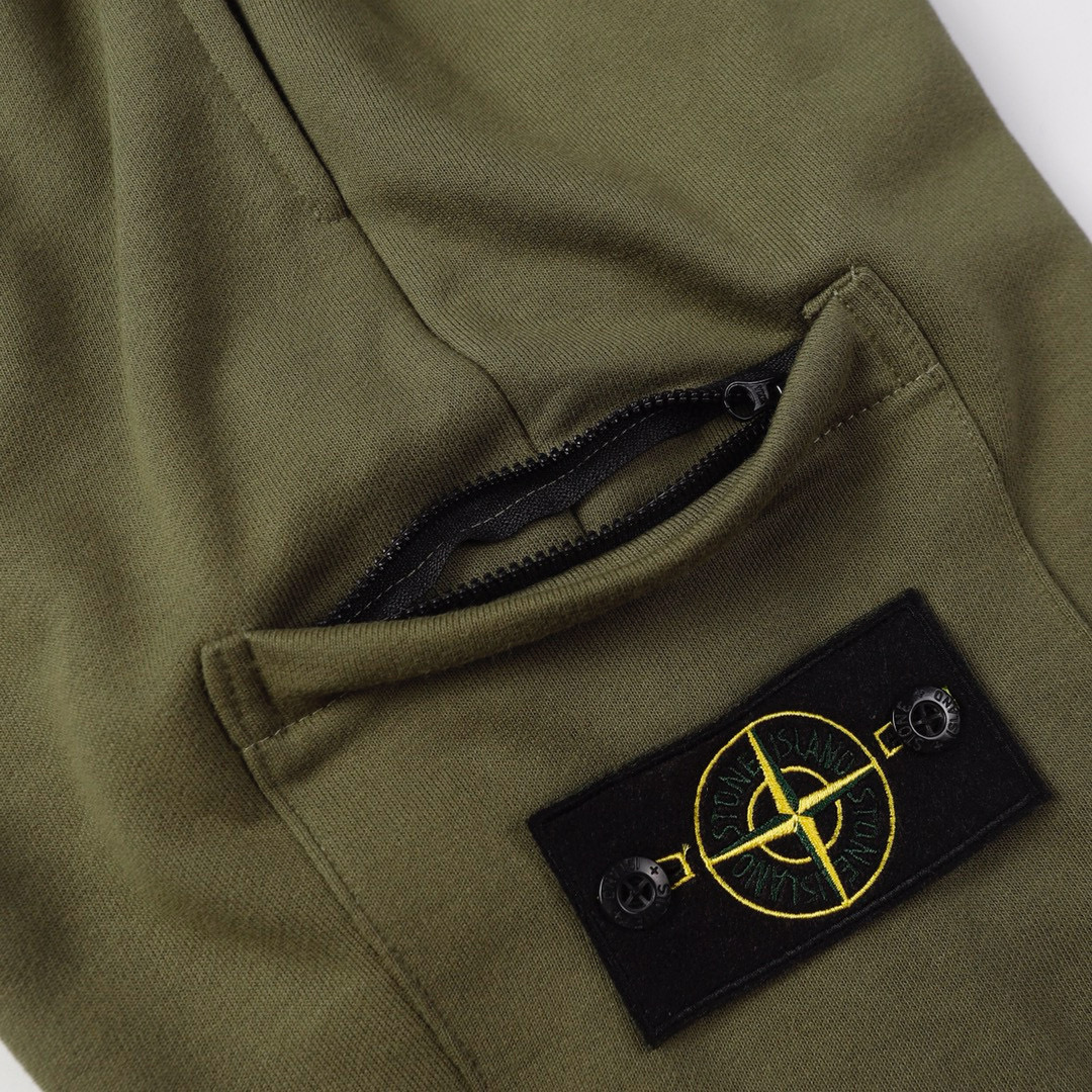 Stone Monogram Shorts