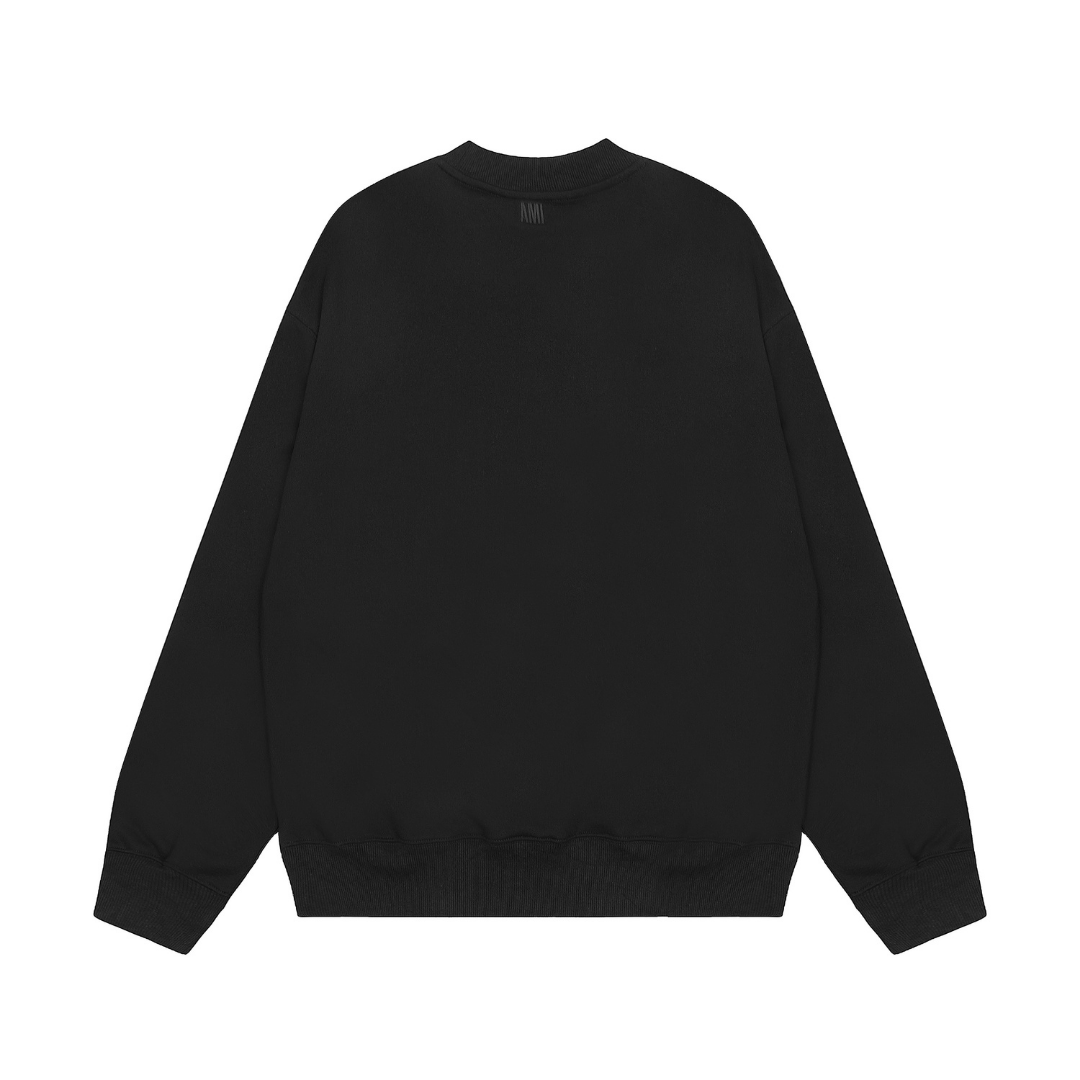 Ami Black Hoodie