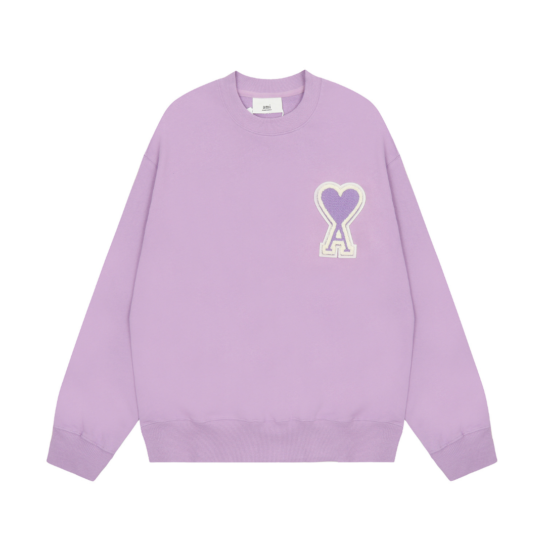 Ami Purple Hoodie