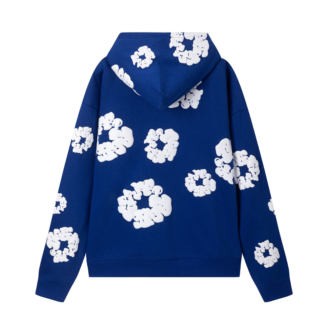 Denim Trs Zip Hoodie