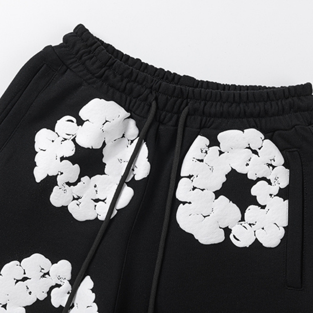 Denim Trs Black Shorts