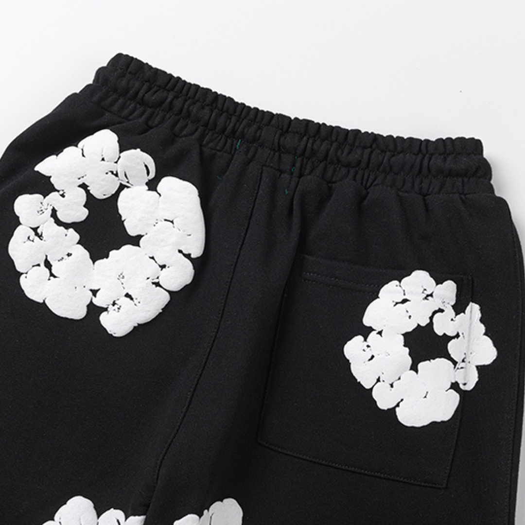 Denim Trs Black Shorts