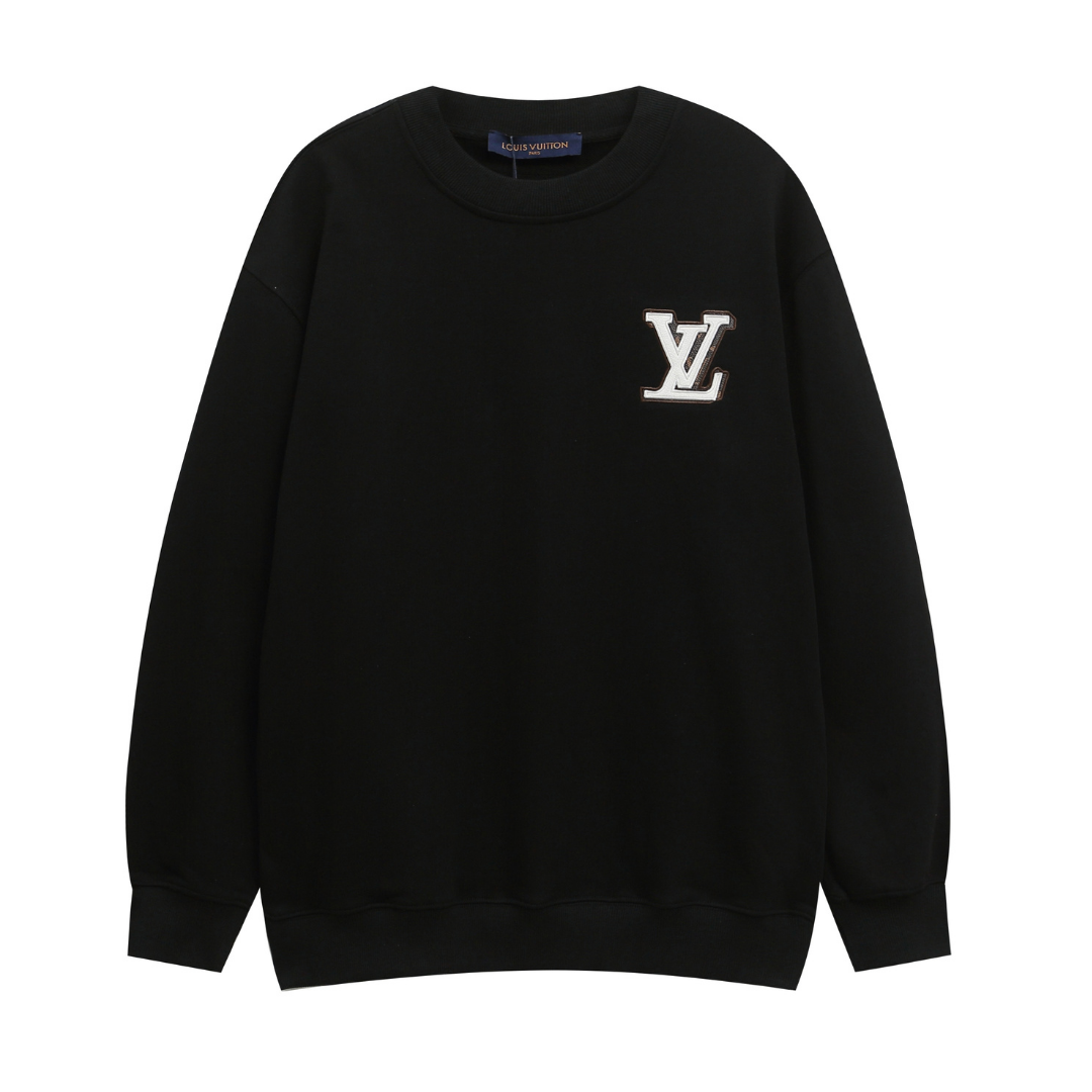 Graphic Staggered Sweatshirt