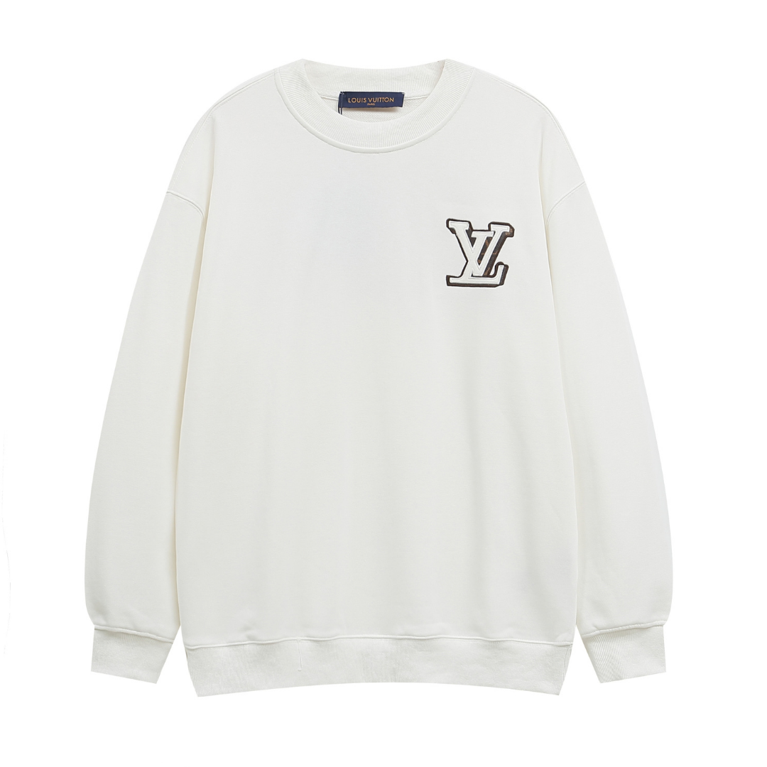 Graphic Staggered Sweatshirt