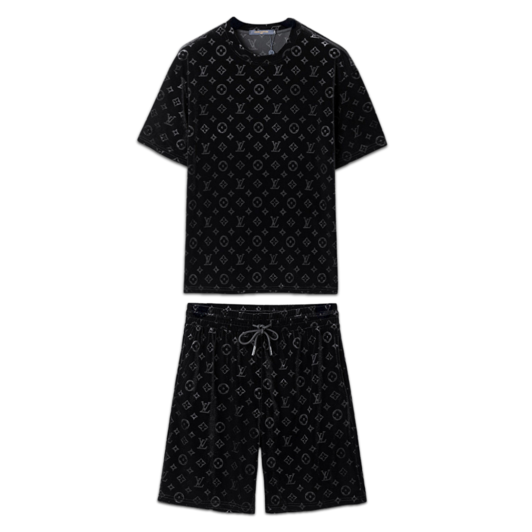 Monogram Short Set