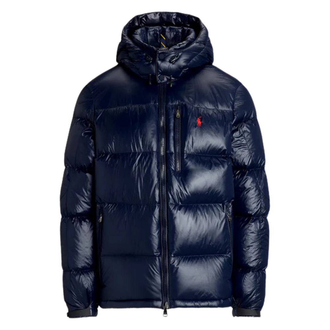 Polo Navy Shiny Jacket