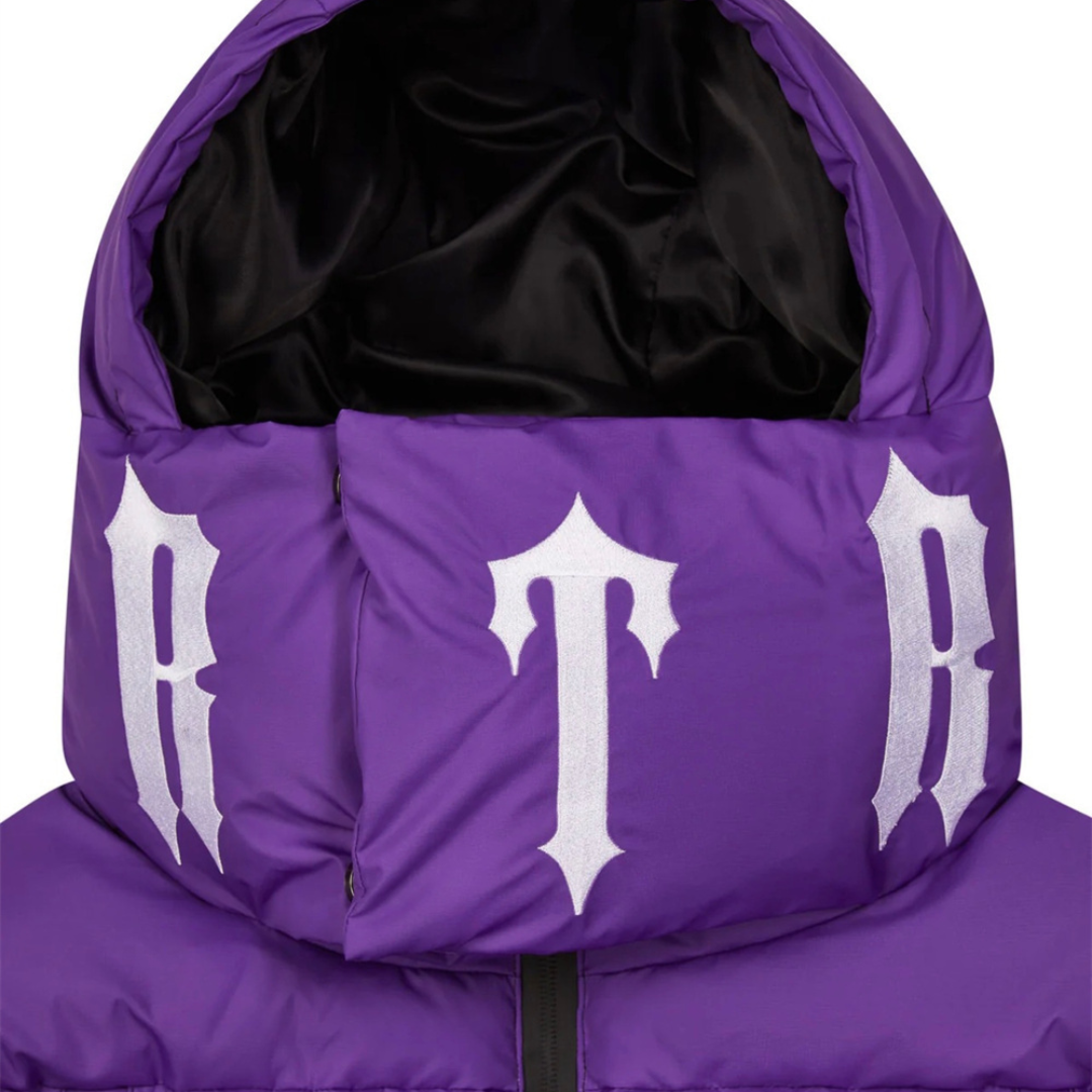Decoded Puffer Purple Jacket