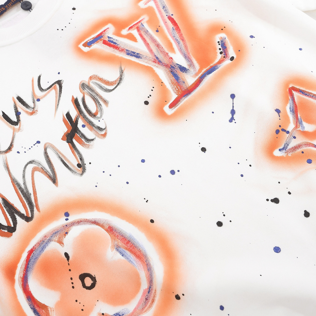 Graphic Spray Sweatshirt