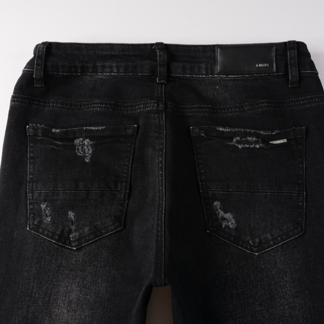 Amr M.A Bar Black Jeans