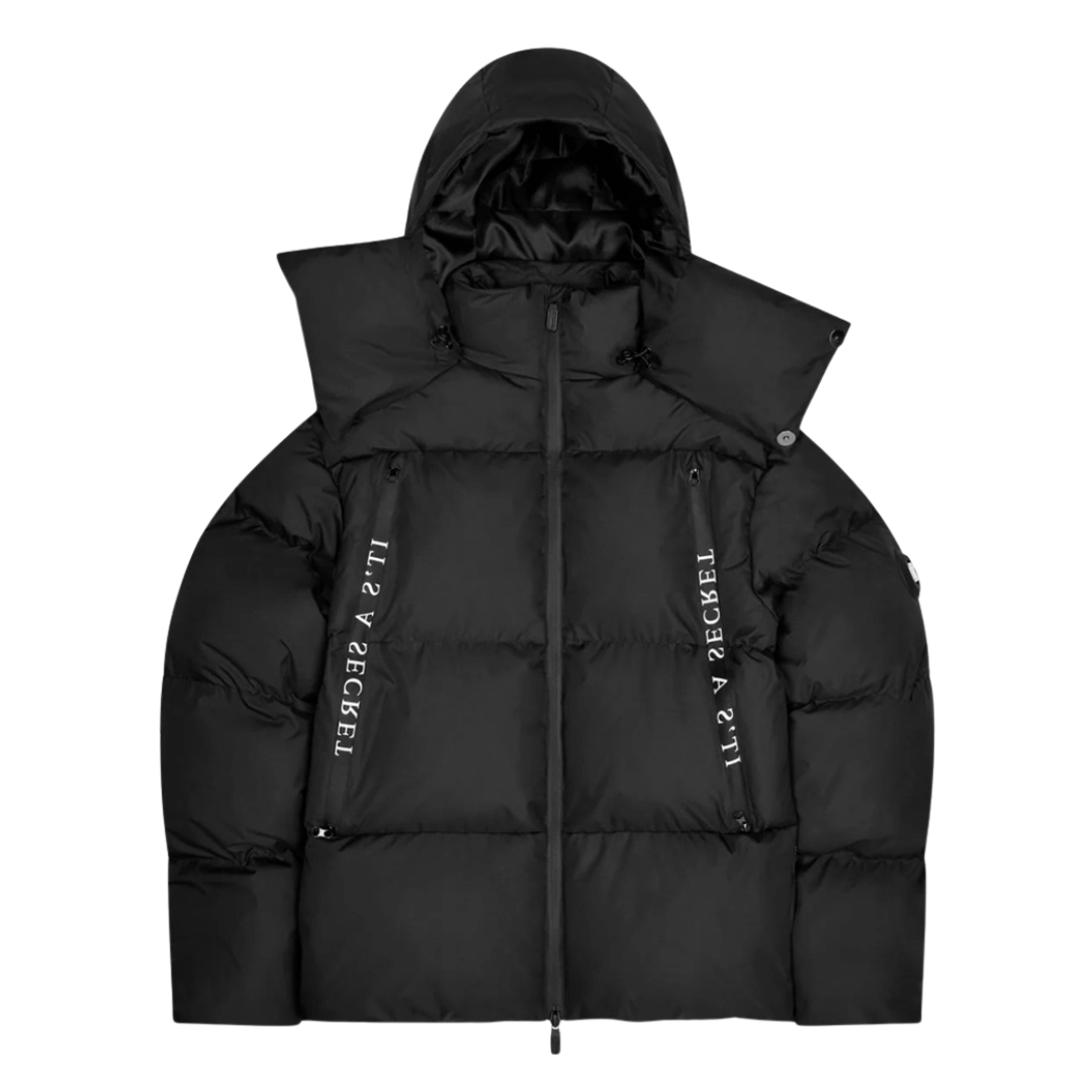 Decoded Puffer Black Jacket