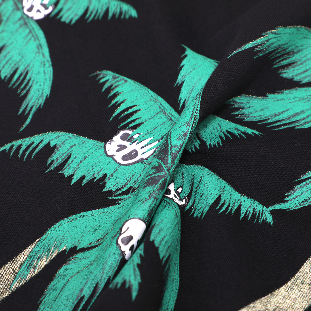 Palm Palm Tree And Skulls T-shirt