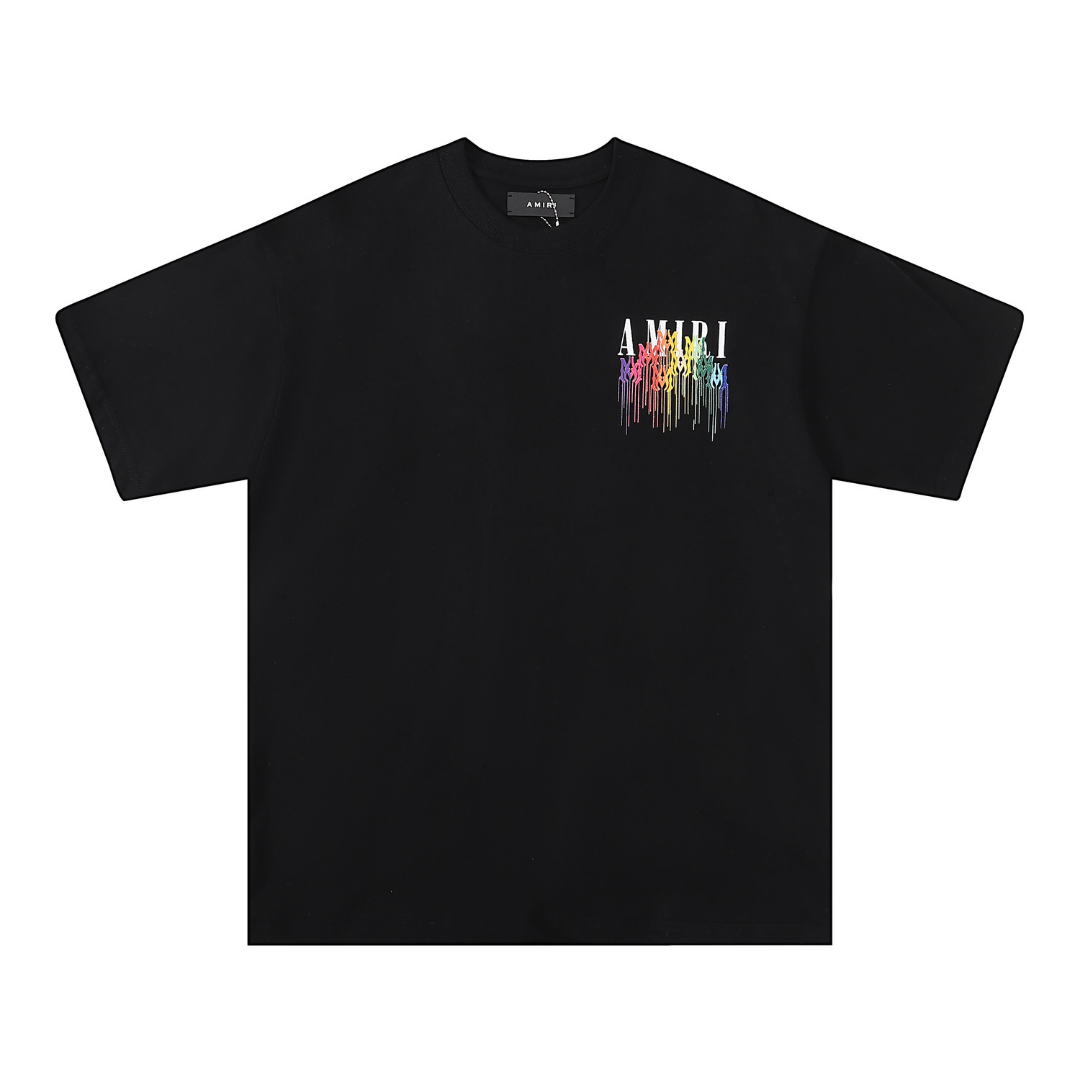 Amr M.A. Drip Collage T-shirt