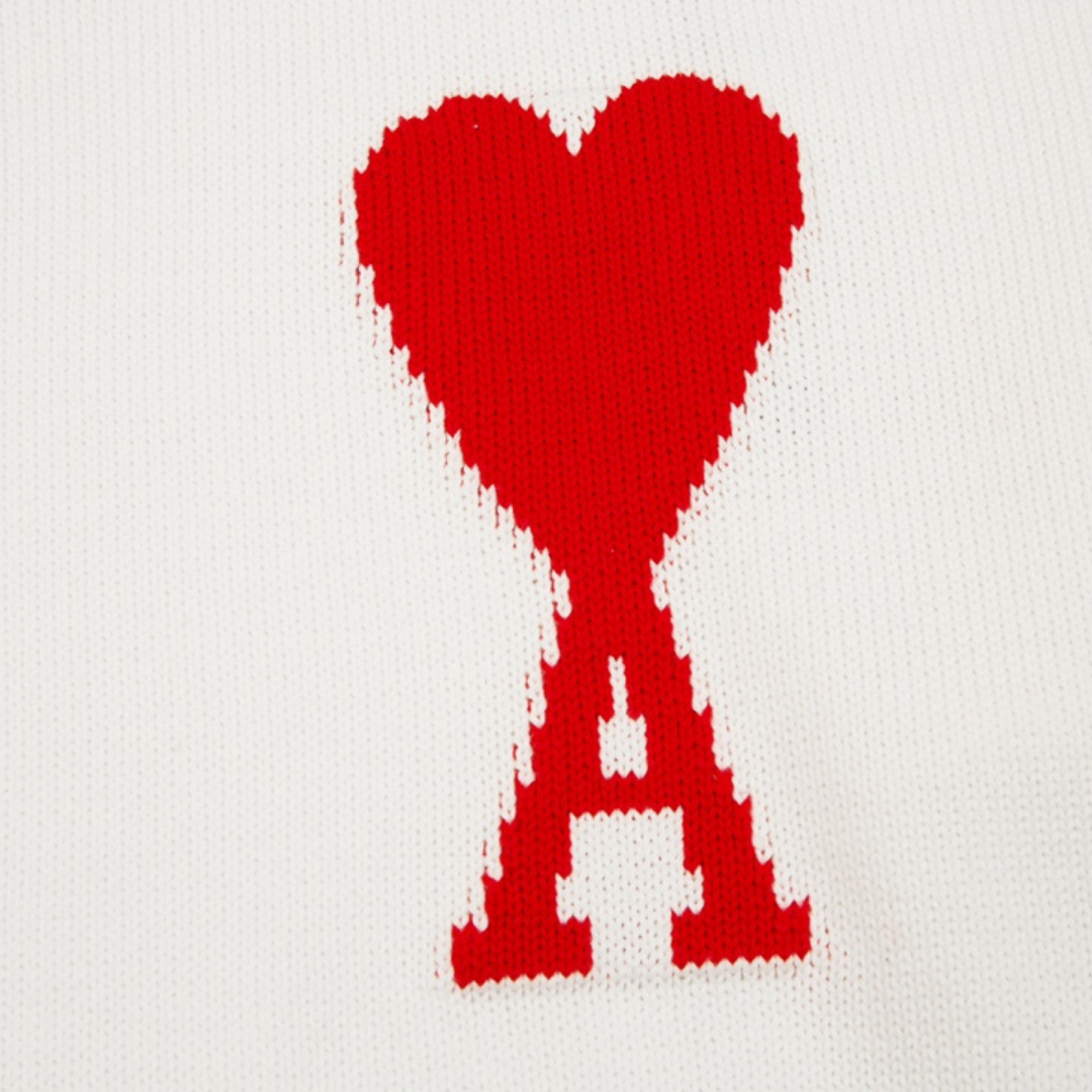 Ami White Sweater