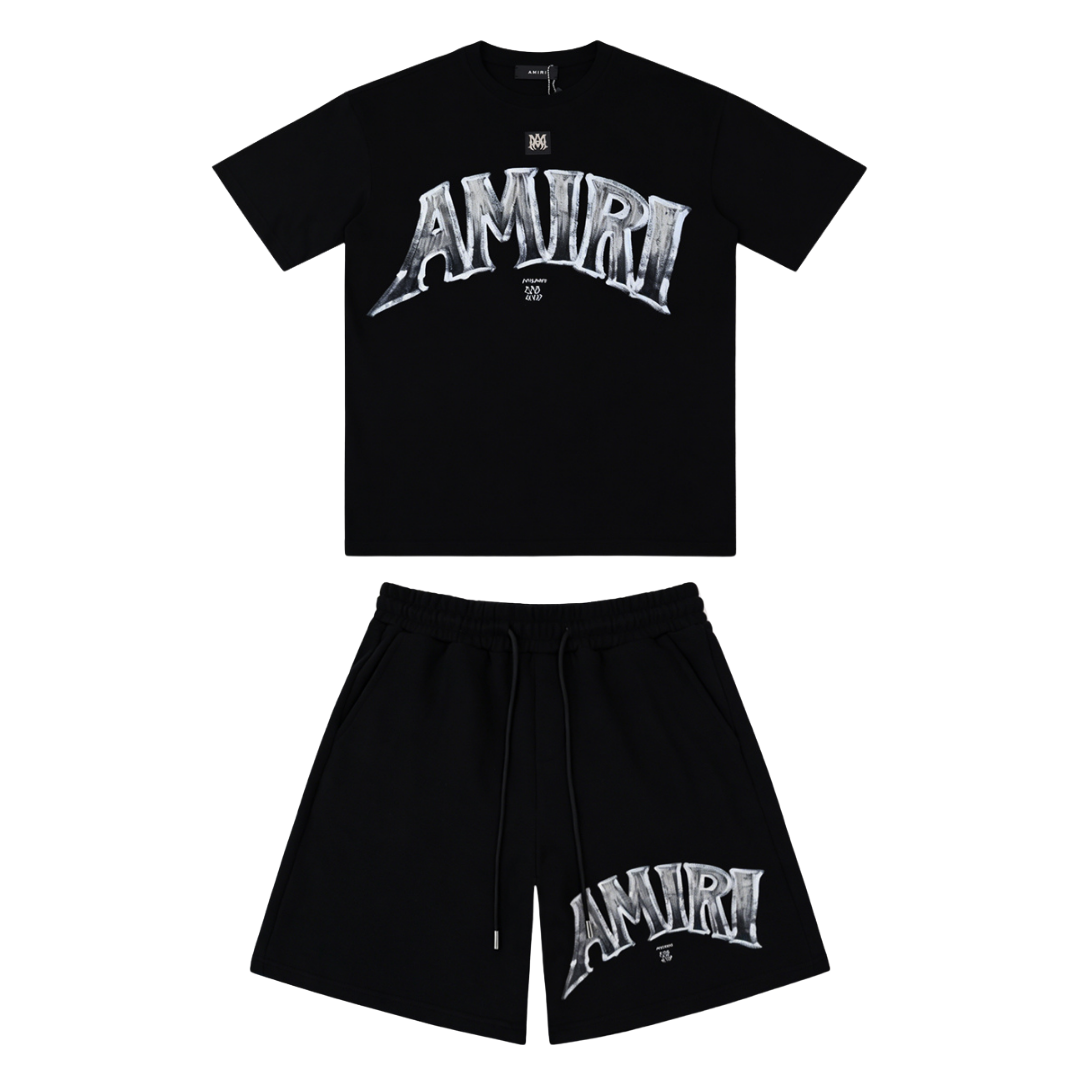 Amr Monogram Short Set