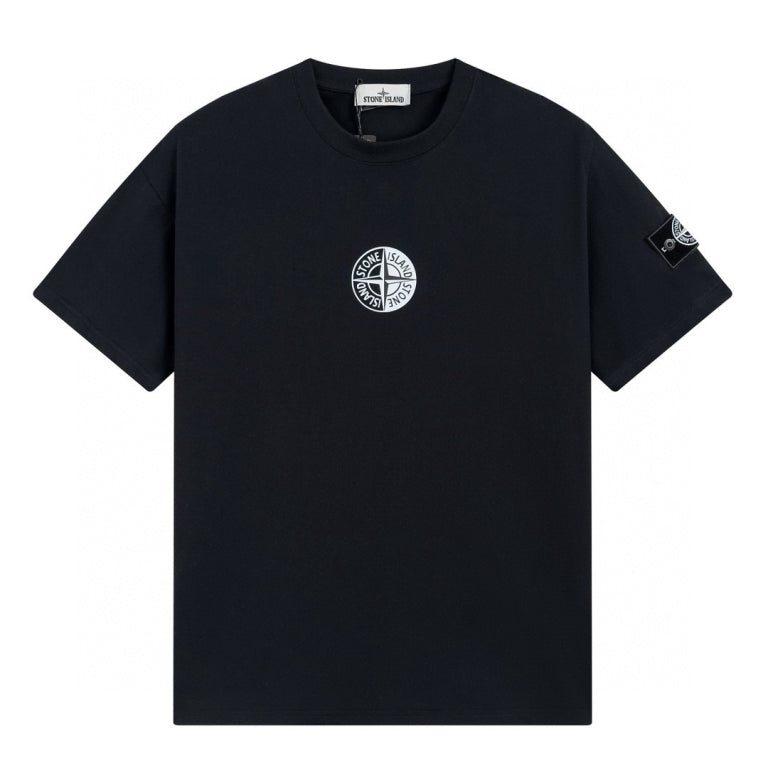 Stone Monochromatic Patch T-shirt