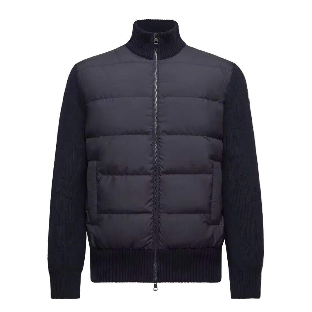 Mon Padded Zip-up Cardigan