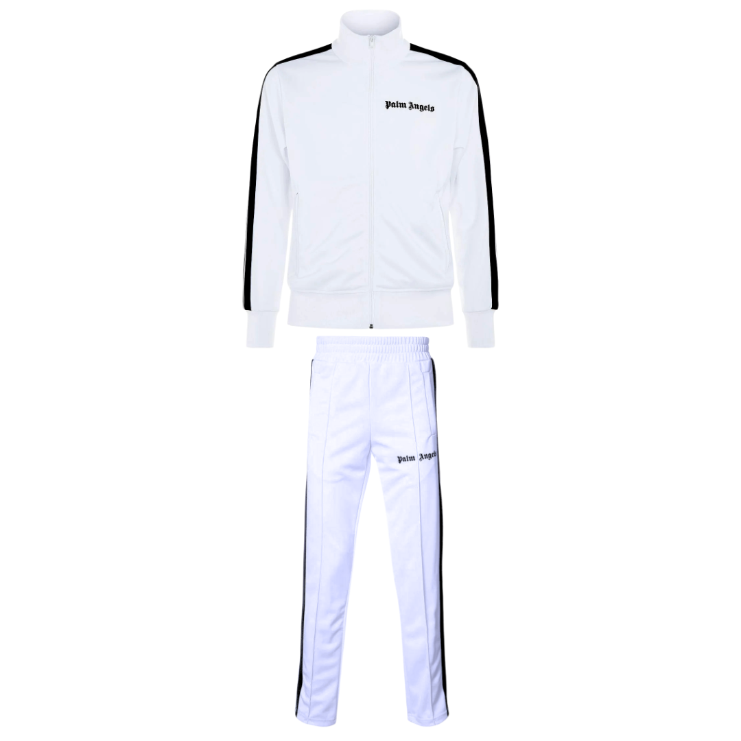 Palm White Black Tracksuit