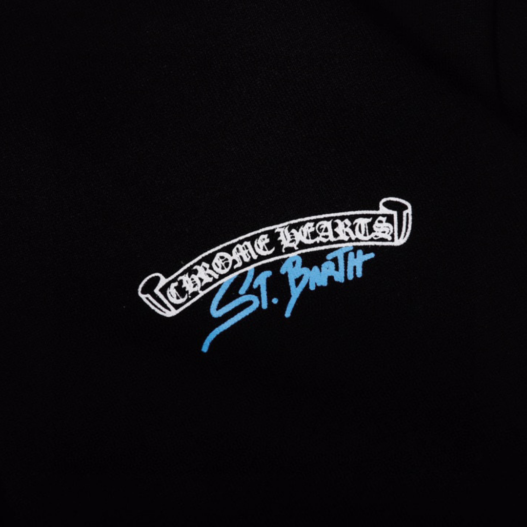Chrome Zip Hoodie