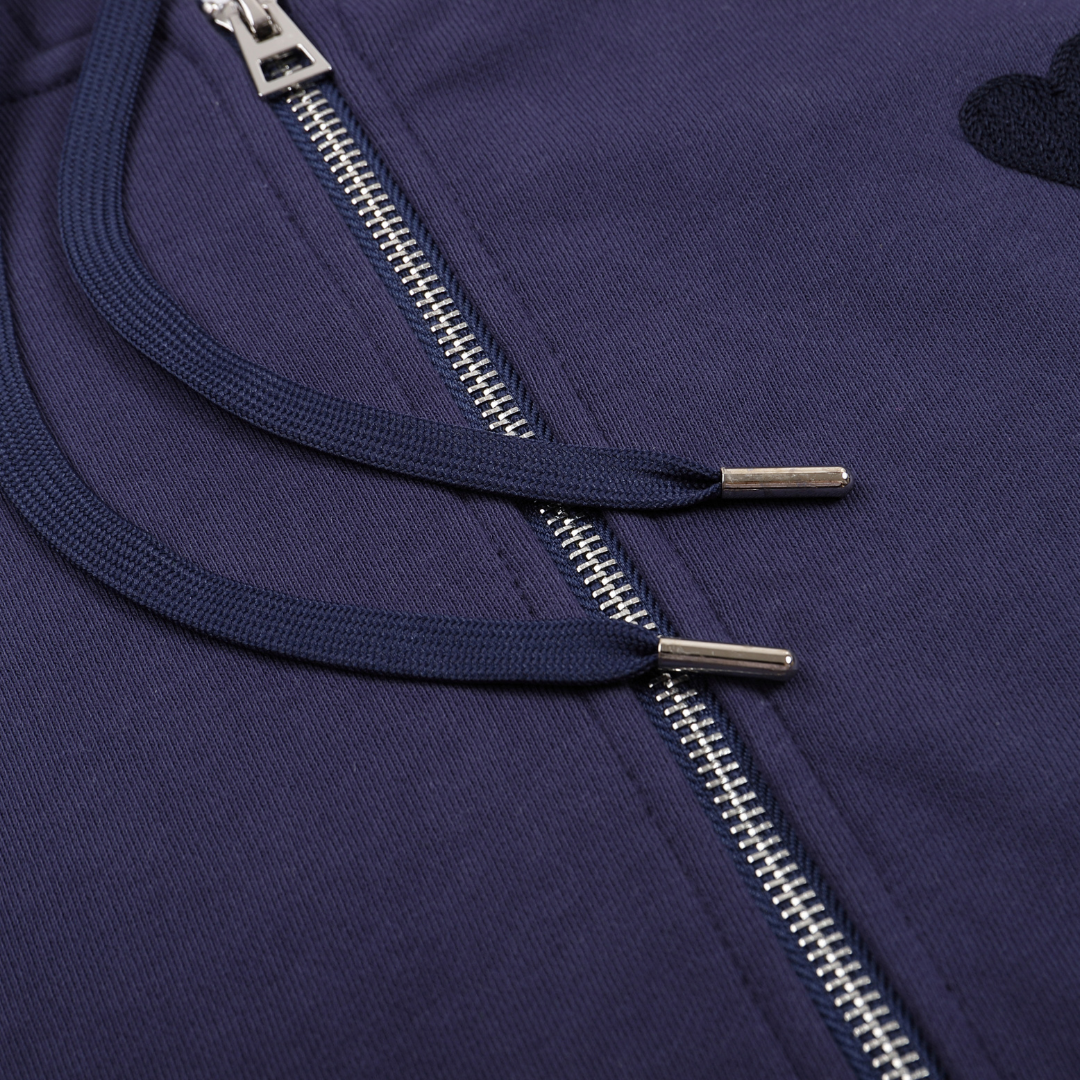 Ami Full Black Jacket