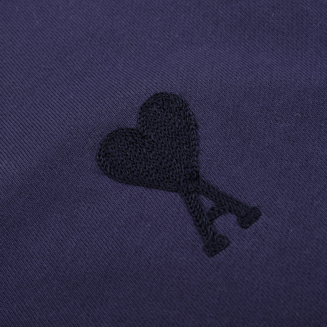 Ami Full Black Jacket